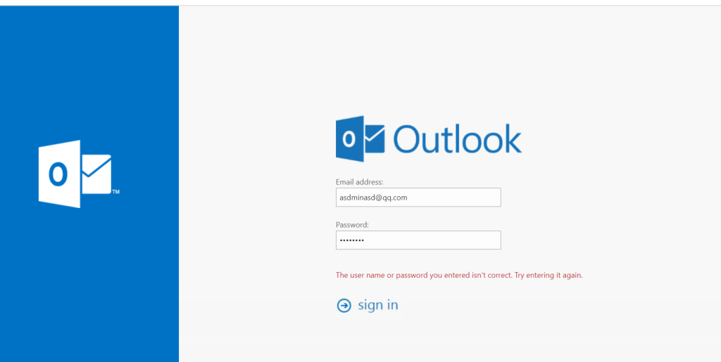 Outlook邮箱Web端钓鱼网站源码-自由者联盟